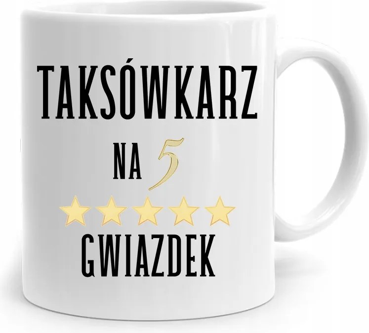 Ajándék Bögre Taxisofőrnek Taxisofőr 5-ÖS, fényképes nyomattal
