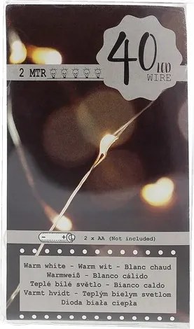 Karácsonyfa lámpák Waarland beltéri 2 m 21 50 lámpa