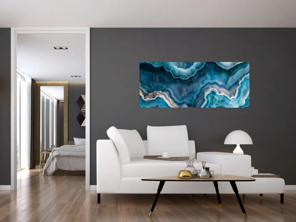 Kép - Akvamarin részlet (120x50 cm)