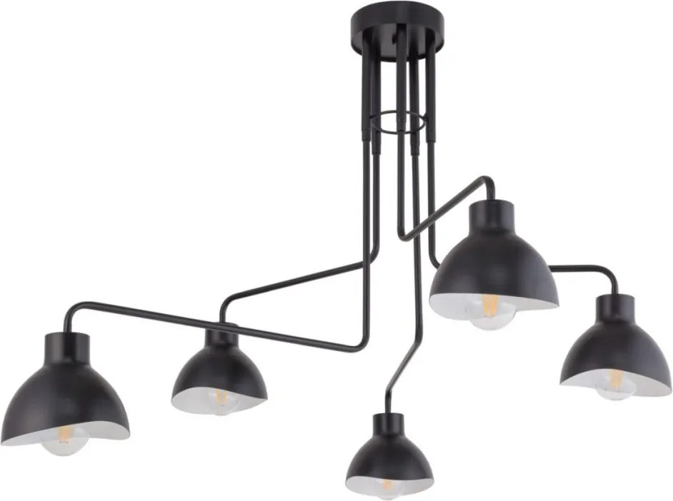 SIGMA LIGHTING 32451 HOLI Mennyezeti Csillár Fehér, Fekete E27 IP20