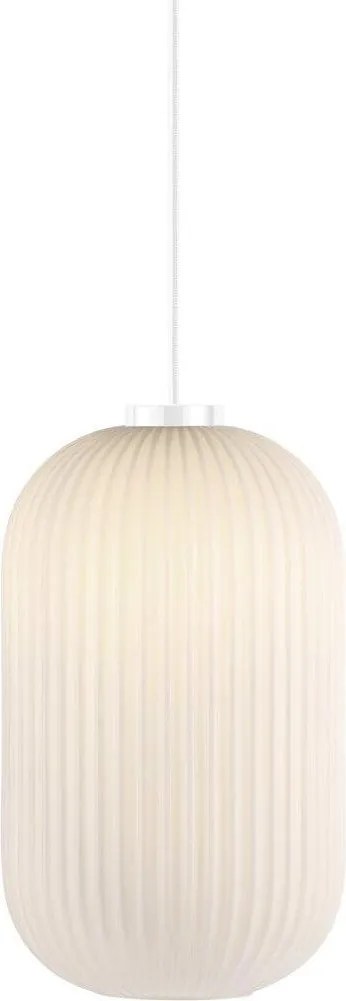 NORDLUX 2213203001-1 MILFORD Egyágú Függesztett Lámpa Üveg E27 IP20