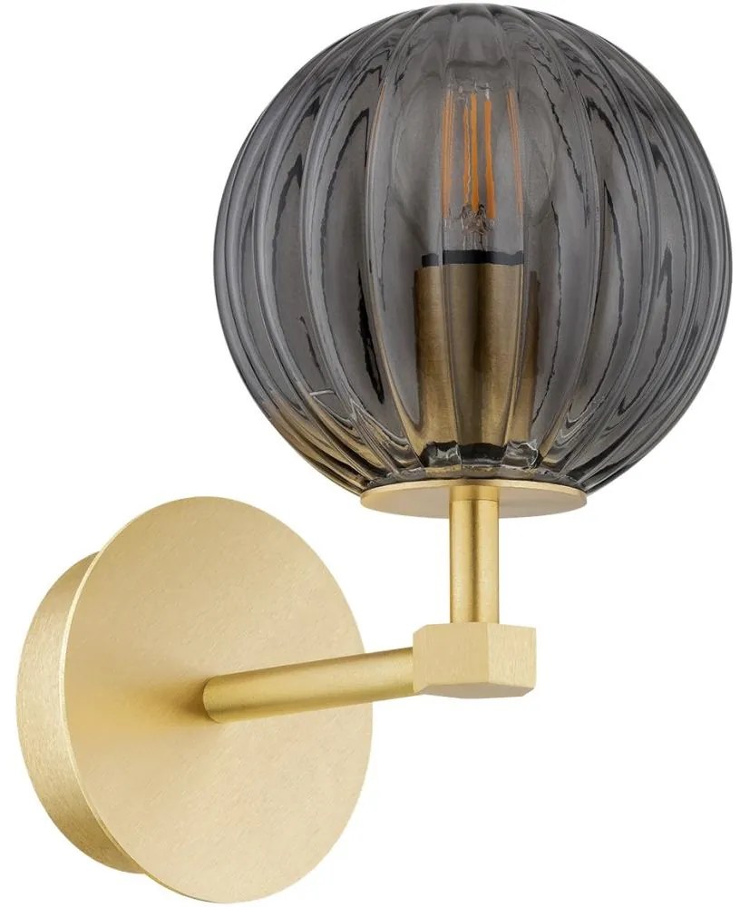 Argon 8508 - Fali lámpa PALOMA 1xE14/7W/230V arany/fekete