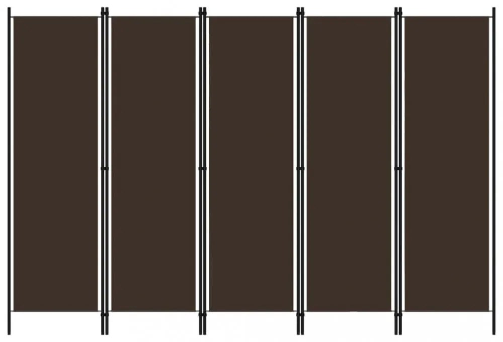 barna 5 paneles paraván 250 x 180 cm
