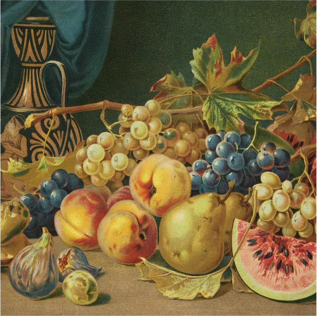 Flizelin tapéta falra Prémium Gyümölcsös báj 250x250 Ragasztó