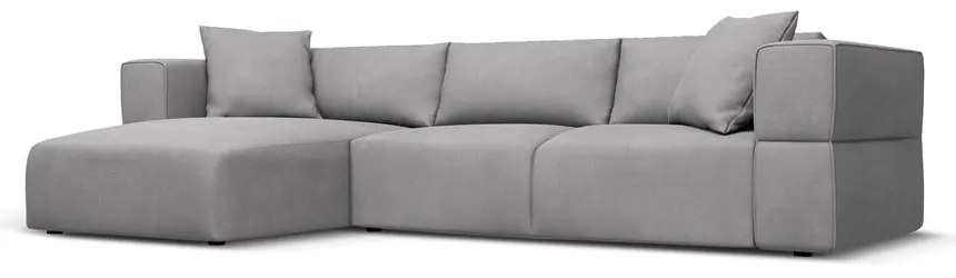 Világosszürke sarokkanapé (bal oldali) Esther – Milo Casa