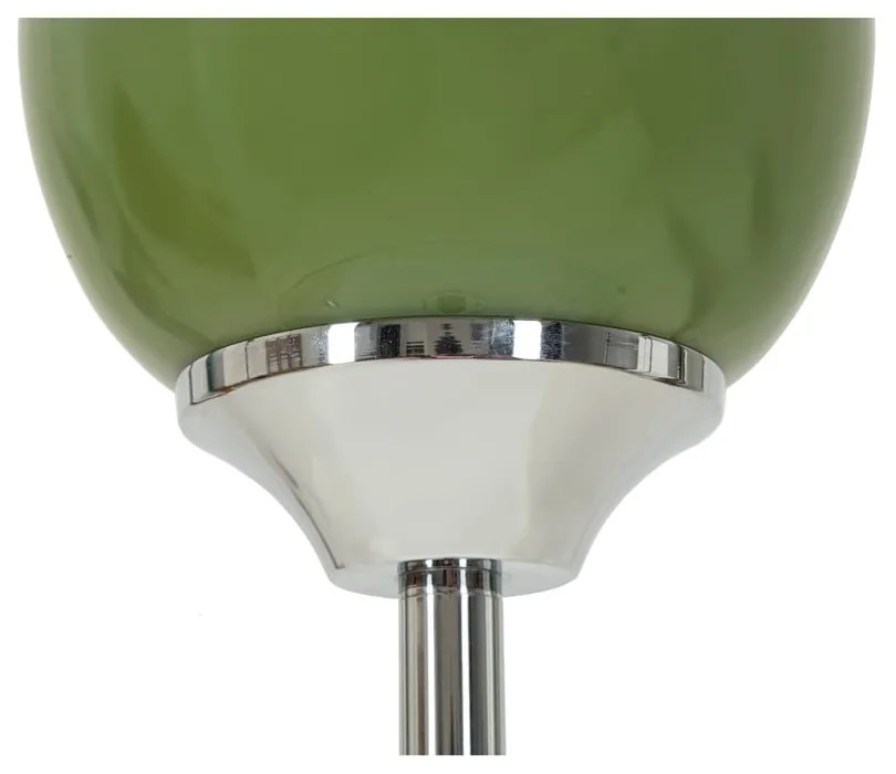 Zöld-szürke állólámpa textil búrával (magasság 160 cm) Eva – Mauro Ferretti