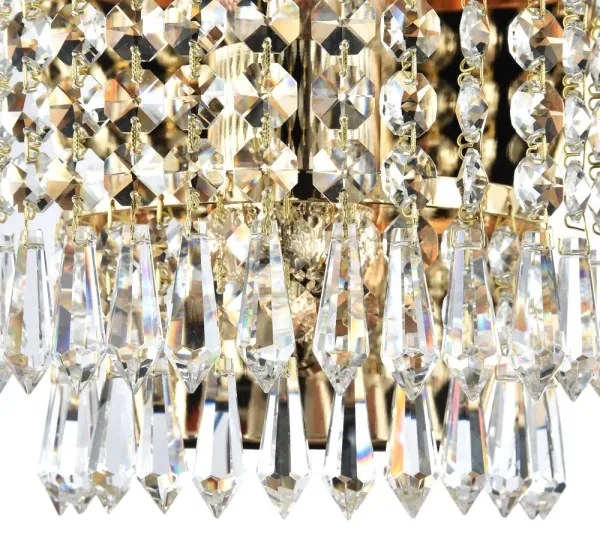 Maytoni DIA890-WL-01-G - Fali lámpa PALACE 1xE27/60W/230V