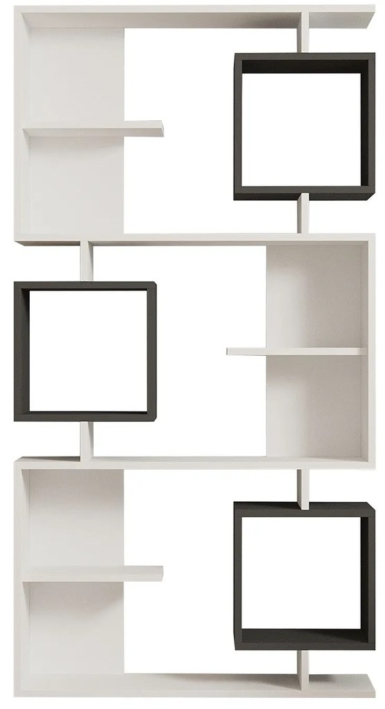 könyvespolc Icardi - White, Anthracite