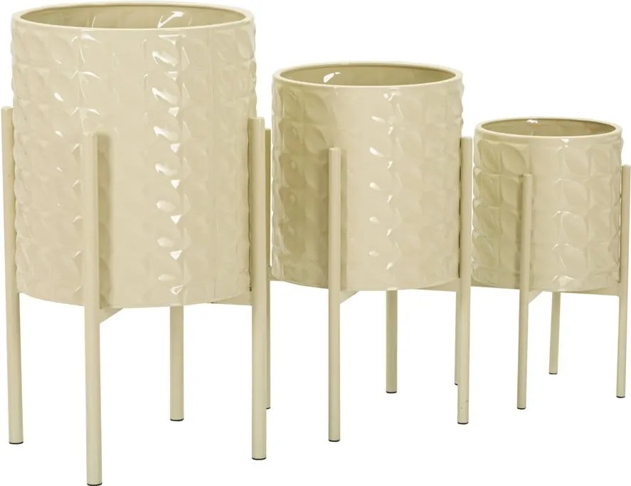 Fém kaspó szett 3 db-os ø 36 cm Betsy – Mauro Ferretti