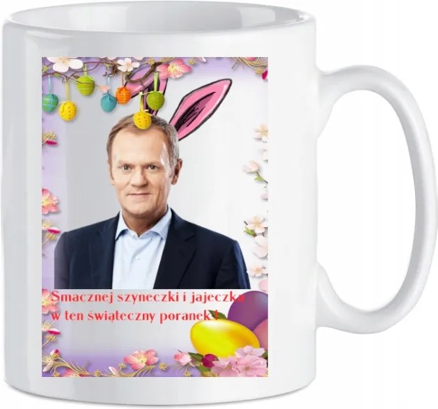 Donald Tusk bögre Húsvétra Ajándék