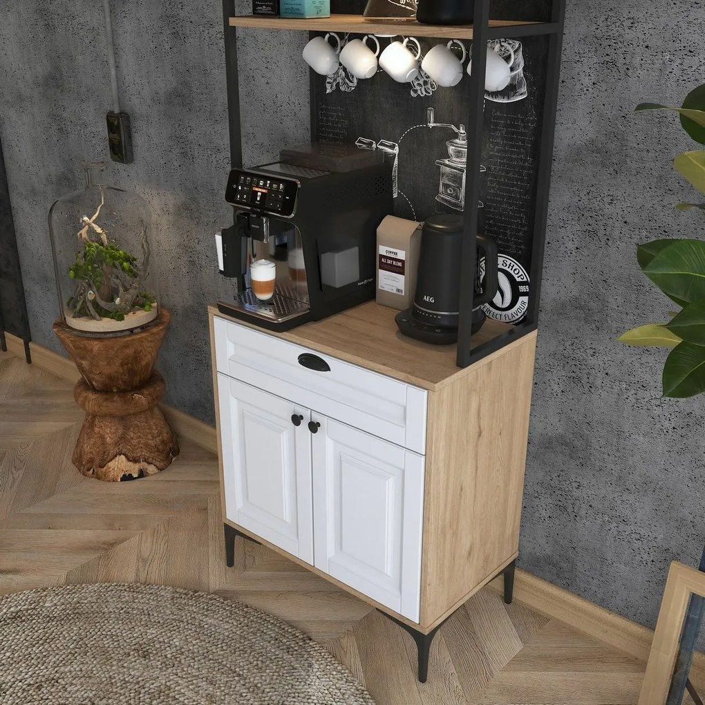 Jehy szekrény Walnut and White