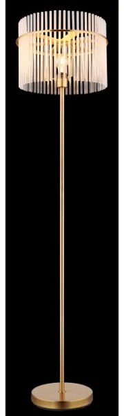 Globo 15698SM - Állólámpa GORLEY 1xE27/60W/230V arany