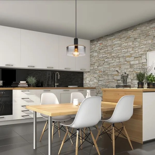 Globo 15551H2 - Csillár zsinóron CLASSIS 1xE27/15W/230V