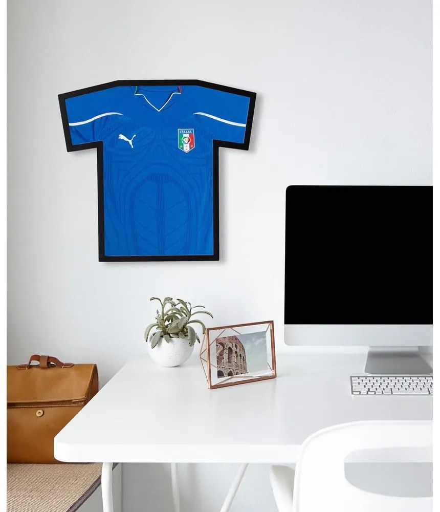 Fekete műanyag fali képkeret 50x54,5 cm T-Frame – Umbra