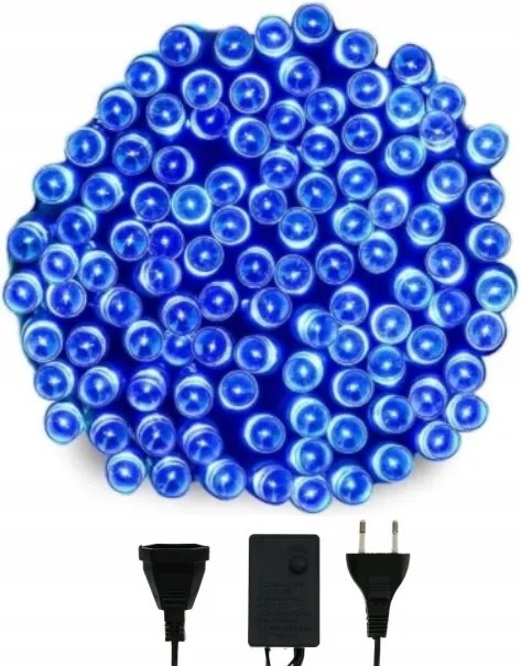 Led-es Karácsonyfa Lámpa 500 Kék 32m Kombinált