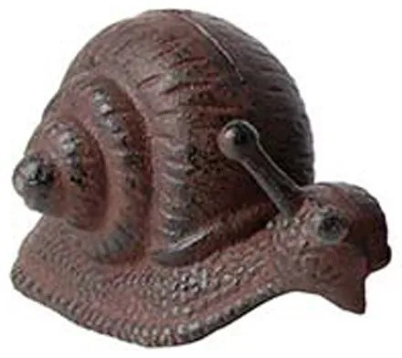 Öntöttvas állatdísz, csiga, nagy