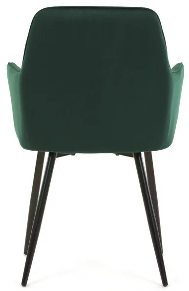 Zöld Bársony Étkezőszék. – DCH-215