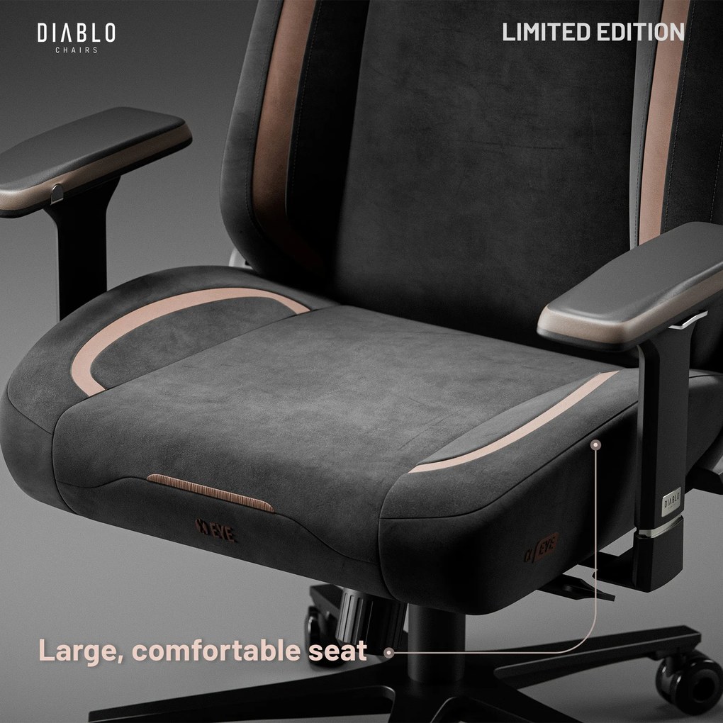 Diablo X-Eye 2.0 Ultra Black Gamer Szék