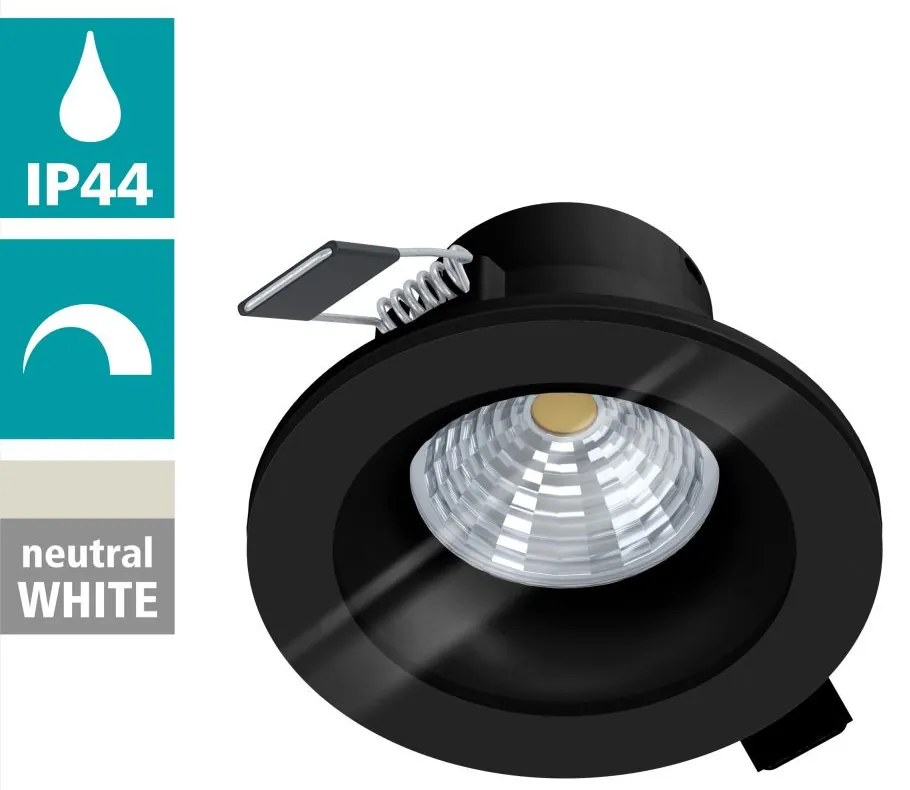 Eglo Salabate 99494 dimmelhető fürdőszobai beépíthető lámpa, 6W LED, 4000K, 450 lm