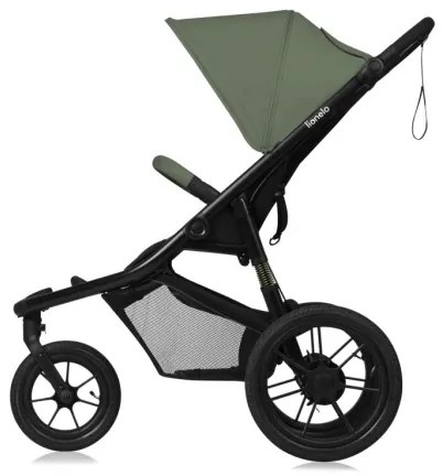 Lionelo - Babakocsi AZURA fekete/zöld