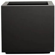 Szögletes önöntöző virágcserép STEEL PLUS, több változat - Hobby Flower méretek: 35x35x35, szín: antracit