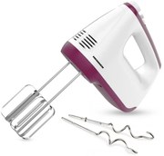 Heinner HM-400BG - Kézi habverő 400W/230V fehér/lila