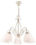 Csillár láncon ADELLE 5xE27/60W/230V