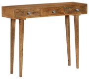 tömör mangófa tálalóasztal 102 x 30 x 79 cm