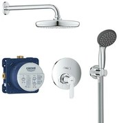 Zuhanyrendszer GROHE Get vakolat alá egykaros csapteleppel króm 25220001