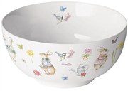 Húsvéti nyuszis porcelán müzlis tálka Easter garden