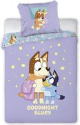 Bluey Goodnight ágyneműhuzat 140×200cm, 70×90 cm