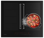 Klarstein Chef-Fusion Down Air System, indukciós tűzhely + DownAir páraelszívó, 60 cm, 600 m³/h EEC A