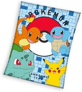 Pokémon Awesome flanel polár takaró 110x140cm