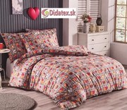 M- Hearts 3 pamut ágynemű DeLuxe Ágynemű mérete: 140x200 cm, A csomag tartalma: Készletcsomagolás