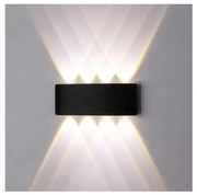 Top Light - LED Kültéri fali lámpa RAY LED/8W/230V IP44 4000K fekete Ray C