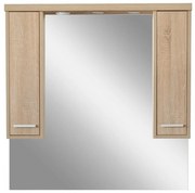 Nerva 105 cm-es tükrös felsőszekrény, Sonoma tölgy