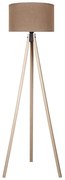 Duolla Duolla - Állólámpa 1xE27/60W/230V átm. 44 cm barna/bézs DU82597SD