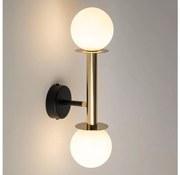 Fali lámpa DAISY 2xG9/12W/230V arany/fekete/fehér