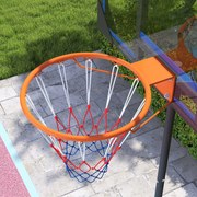 AIYAPLAY Gyermek Kosárlabda Gyűrű, Állítható Magasság 210-260 cm, Kültéri és Beltéri Kosárlabda Gyűrű Kerekekkel, Súlyozott Alap, Ajándék Fiúknak és L