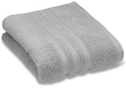 Világosszürke frottír pamut fürdőlepedő 90x140 cm Zero Twist – Catherine Lansfield
