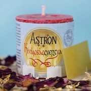 Astron Kívánsággyertya - henger 5,5 cm, piros