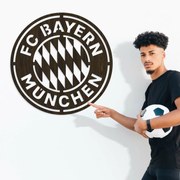 DUBLEZ | Fából készült logó - FC Bayern München