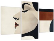 Kép - Nő profilból (90x60 cm)