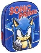 Sonic a sündisznó Prime 3D hátizsák, táska 31 cm