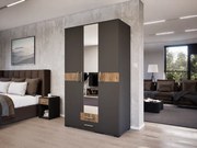 Celesta Gardrób 120 (Antracit-Bolzánó) modern