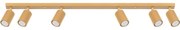 Sollux SL.1566 - Spotlámpa KARBON 6xGU10/10W/230V arany
