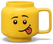 Sárga kerámia gyerek bögre 530 ml Head – LEGO®