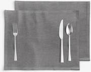 Goldea reggeliző alátét peru - szürke - 2 db 30 x 40 cm