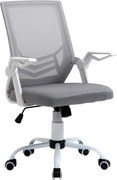Vinsetto Ergonomikus Irodai Szék Hálós Szék Állítható Magassággal Összecsukható Karfa Lélegző Lumbális Támogatással Fiataloknak és Felnőtteknek 62.5x5