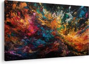 Kép - Színes absztrakció II. (90x60 cm)